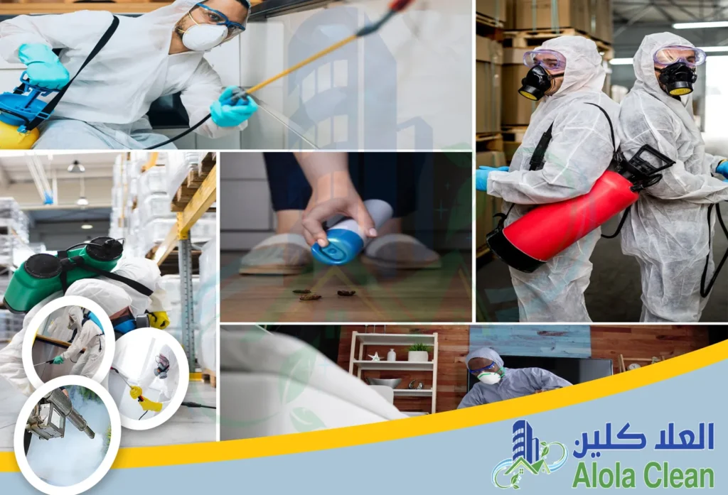 شركة مكافحة حشرات بالقيصومة | العُلا كلين للخدمات المنزلية